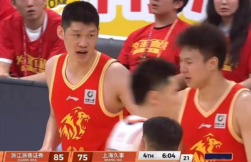 b one sports-1-3！广厦男篮力克上海，胡金秋30+5力压王哲林，张镇麟正负值-20